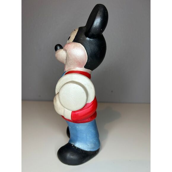 Vintage Disney Mickey Mouse & Minnie Mouse Ceramic Figurines Collectible 9'' - Picture 3 of 10